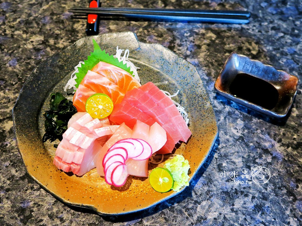 新竹美食 九川日本料理 生魚片 握壽司 丼飯 無菜單料理 小米蟲的米缸