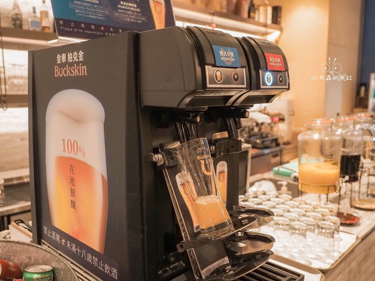台北吃到飽|台北松山意舍酒店Que原木燒烤,高空美景X燒烤海鮮X黑金巧克力X無限暢飲啤酒只要980起! - 第43張圖