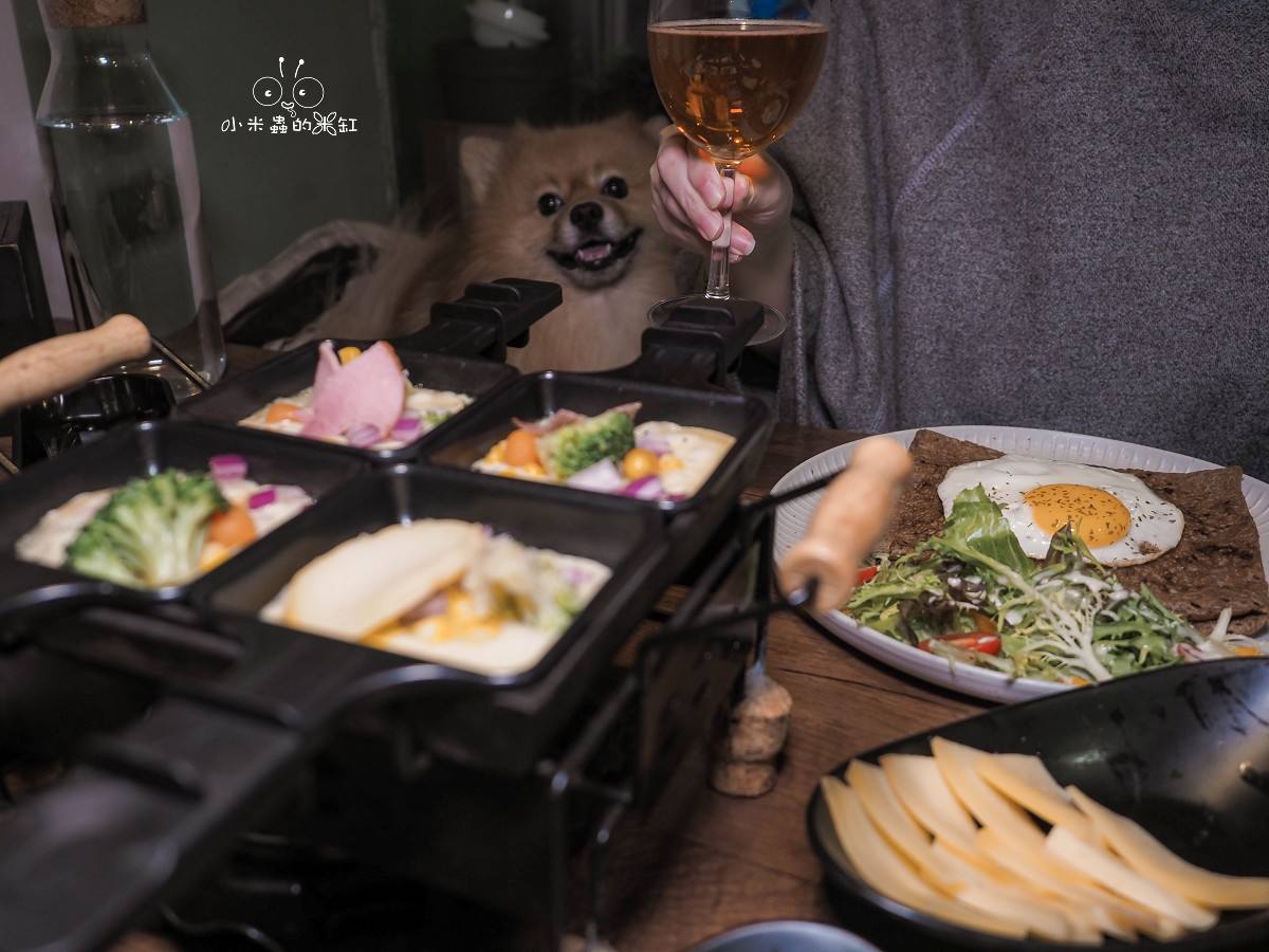 板橋早午餐推薦｜Le Puzzle Creperie & Bar 法式薄餅小酒館 起司鍋太犯規！正宗法國人坐鎮，還有桌邊火焰秀！
