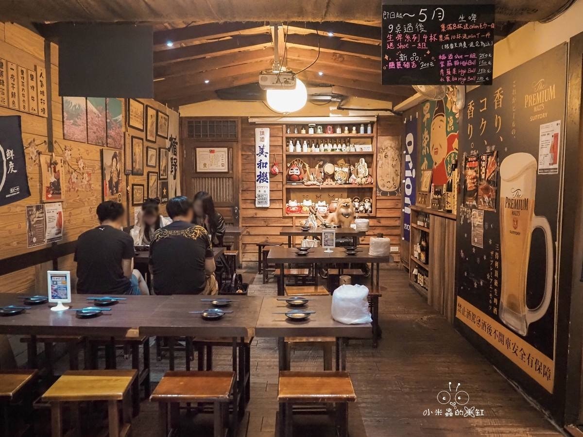 士林夜市美食推薦！大村武串燒居酒屋士林店｜超濃郁日式風情，隱密包廂與寵物友善的深夜微醺好去處